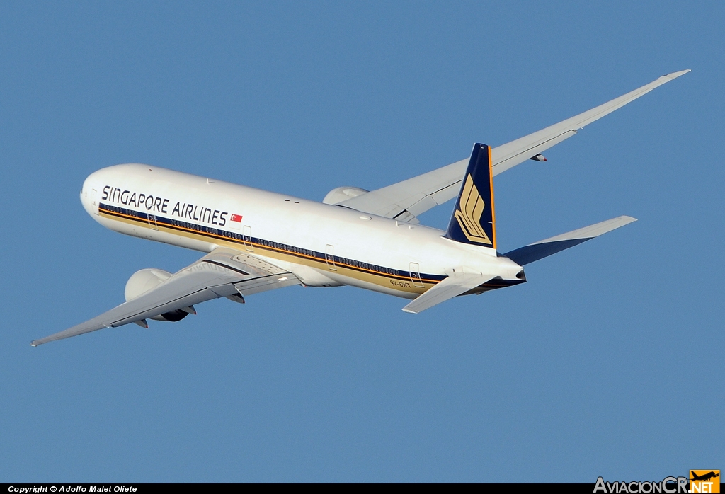 9V-SWT - Boeing 777-312/ER - Singapore Airlines
