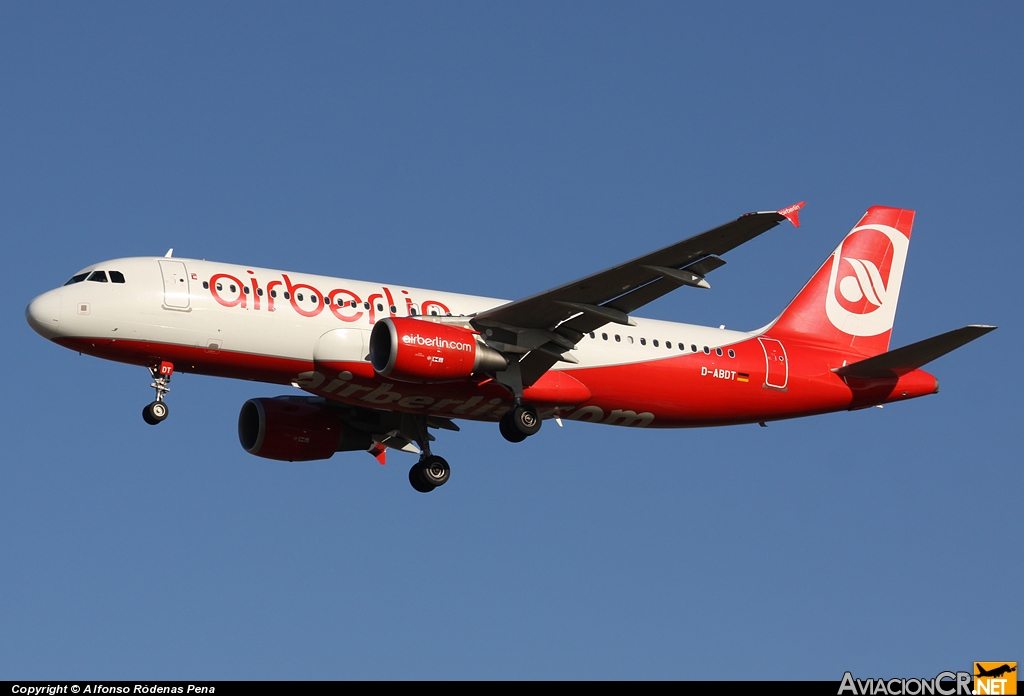 D-ABDT - Airbus A320-214 - Air Berlin