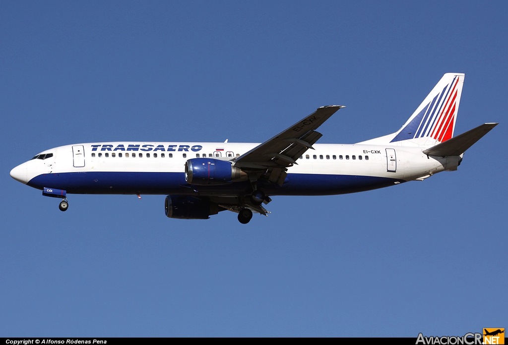 EI-CXK - Boeing 737-4S3 - Transaero Airlines