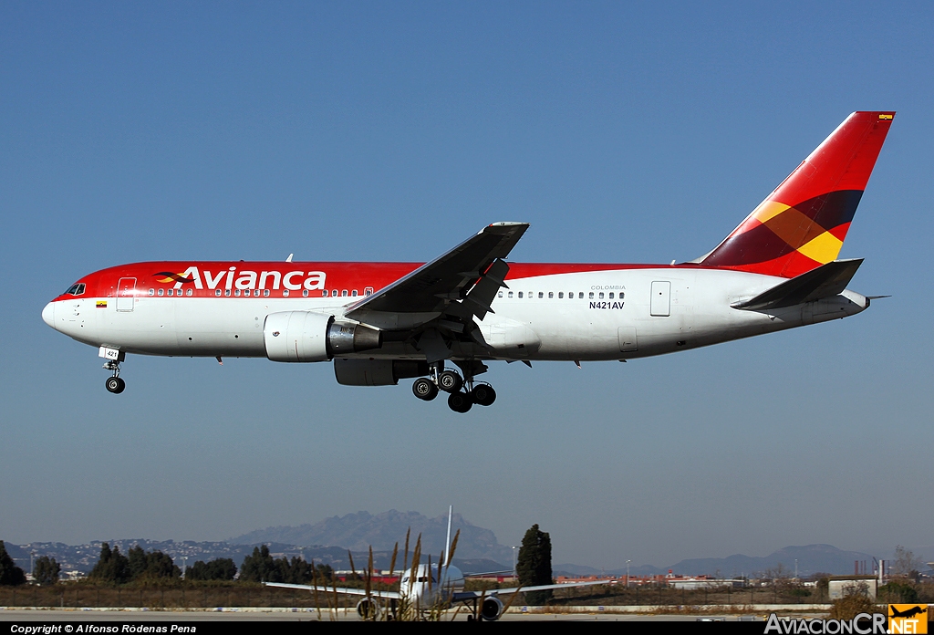 N421AV - Boeing 767-2B1/ER - Avianca Colombia