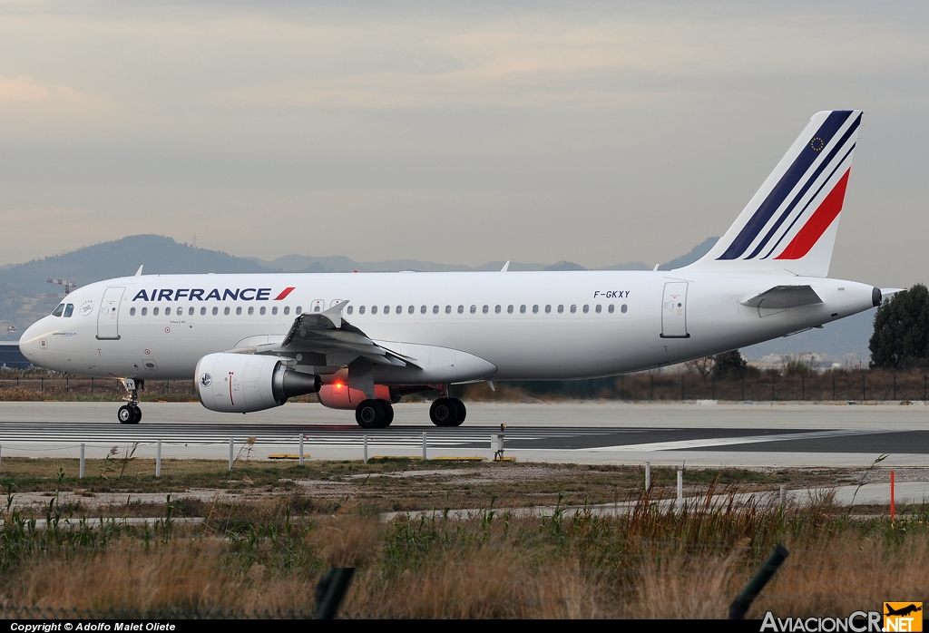 F-GKXY - Airbus A320-214 - Air France