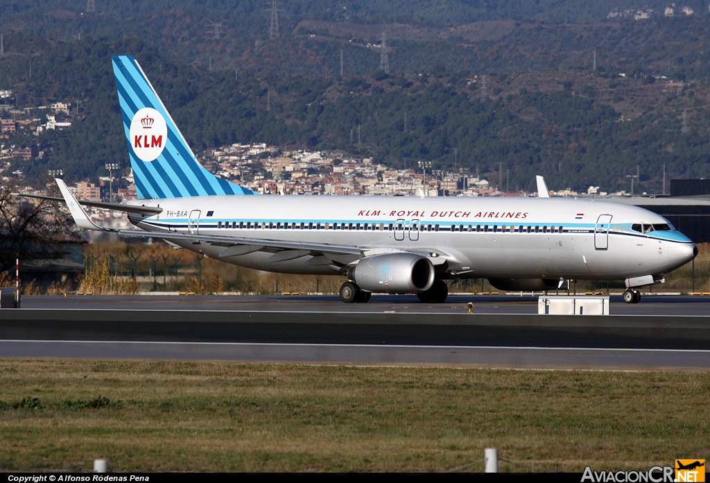 PH-BXA - Boeing 737-8K2 - KLM - Royal Dutch Airlines