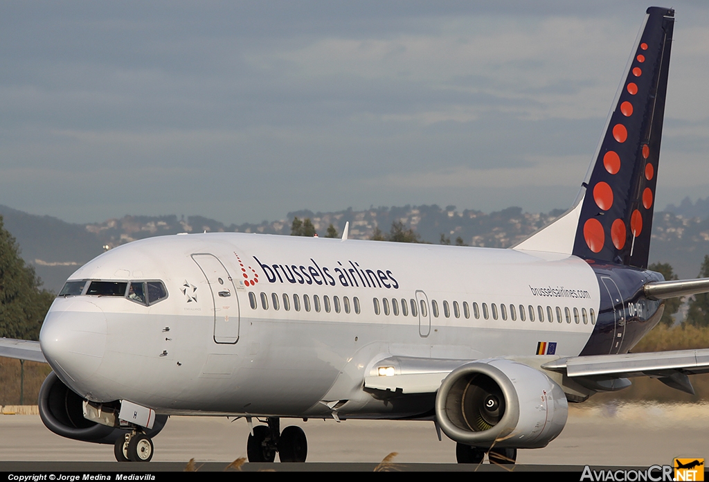 OO-VEH - Boeing 737-36N - Brussels airlines