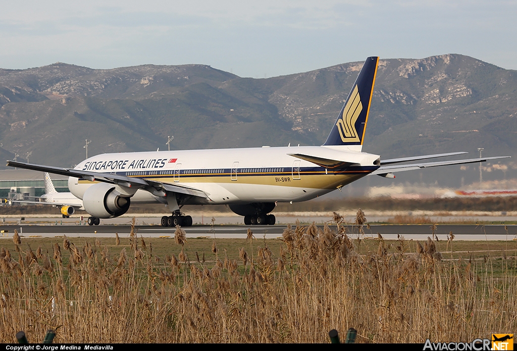 9V-SWR - Boeing 777-312/ER - Singapore Airlines