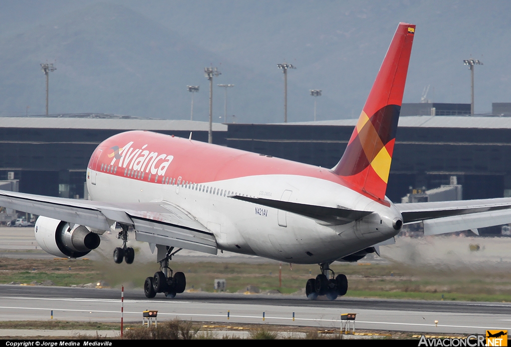 N421AV - Boeing 767-2B1/ER - Avianca Colombia