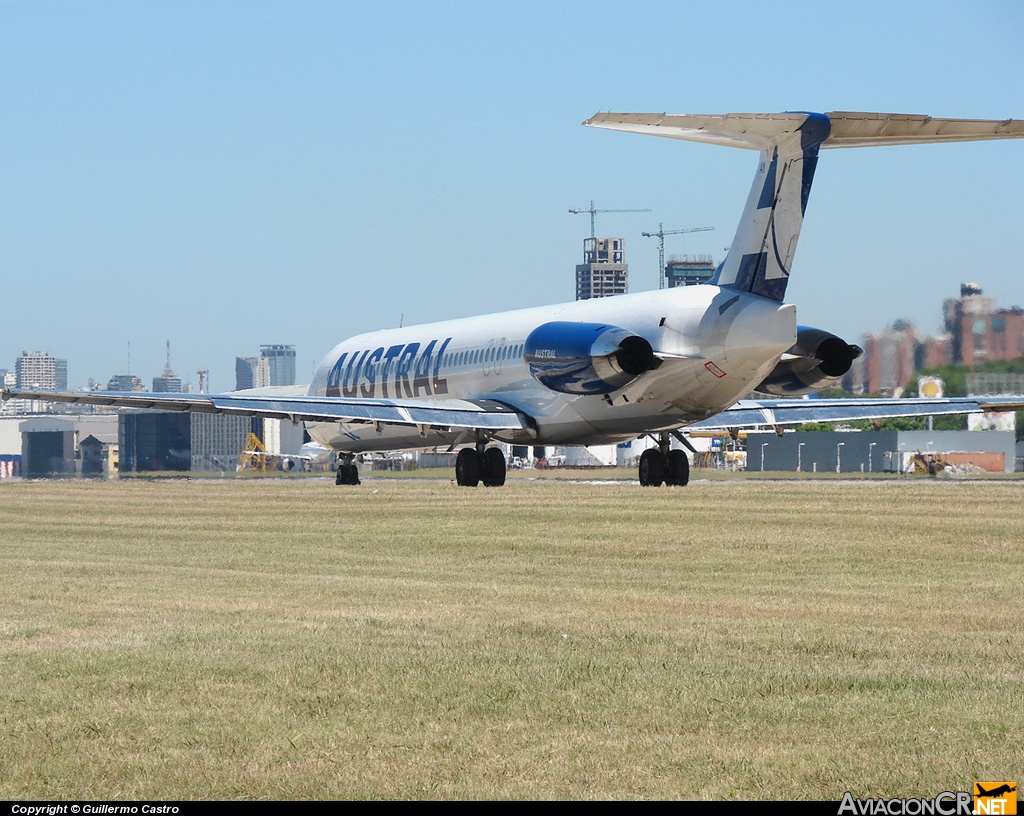 LV-BAY - McDonnell Douglas MD-83 - Austral Líneas Aéreas