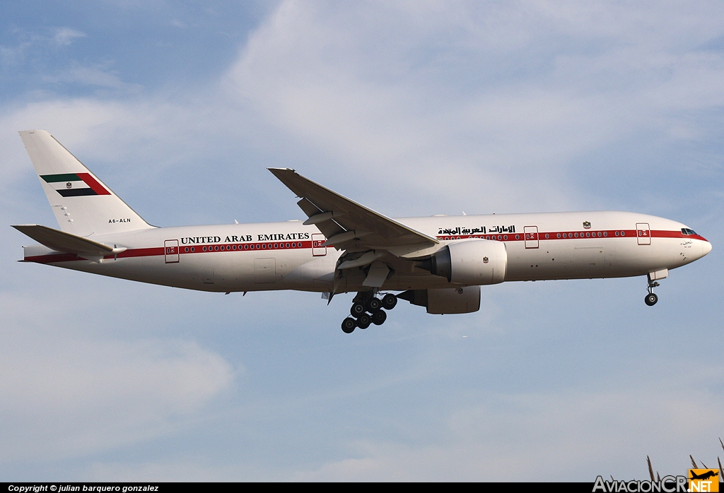 A6-ALN - Boeing 777-2AN/ER - Abu Dhabi Amiri Flight