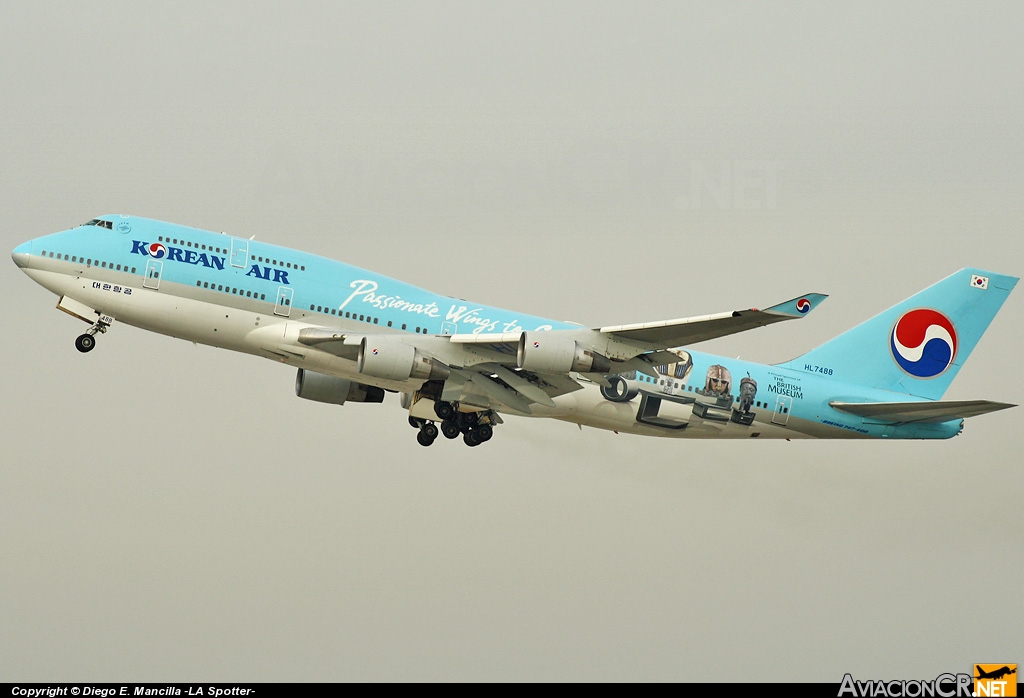 HL-7488 - Boeing 747-4B5 - Korean Air