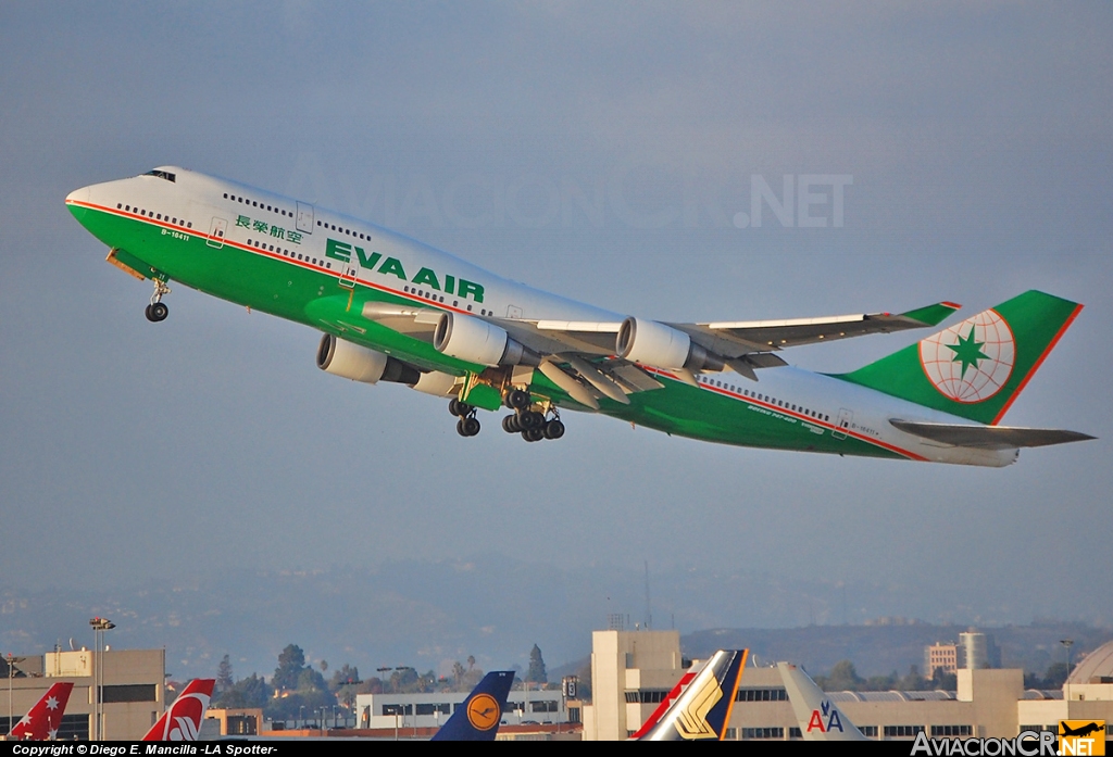 B-16411 - Boeing 747-45E - EVA Air