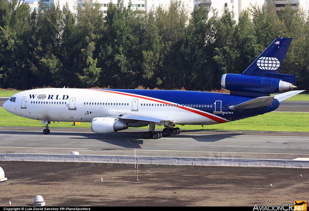 N137WA - McDonnell Douglas DC-10-30 - World Airways