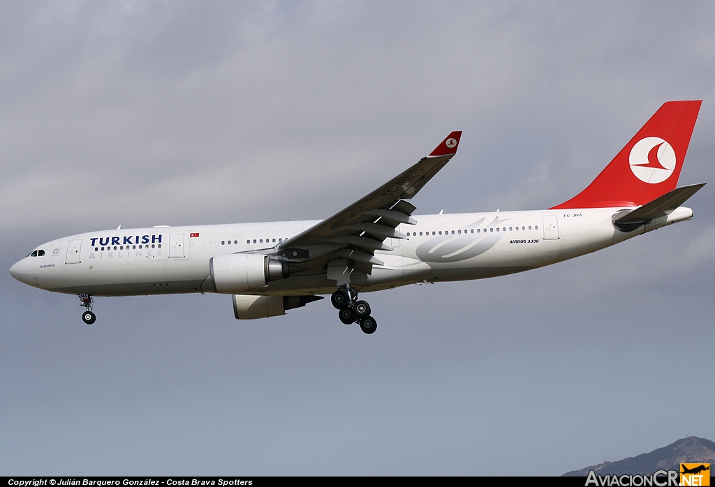 TC-JNA - Airbus A330-203 - Turkish Airlines