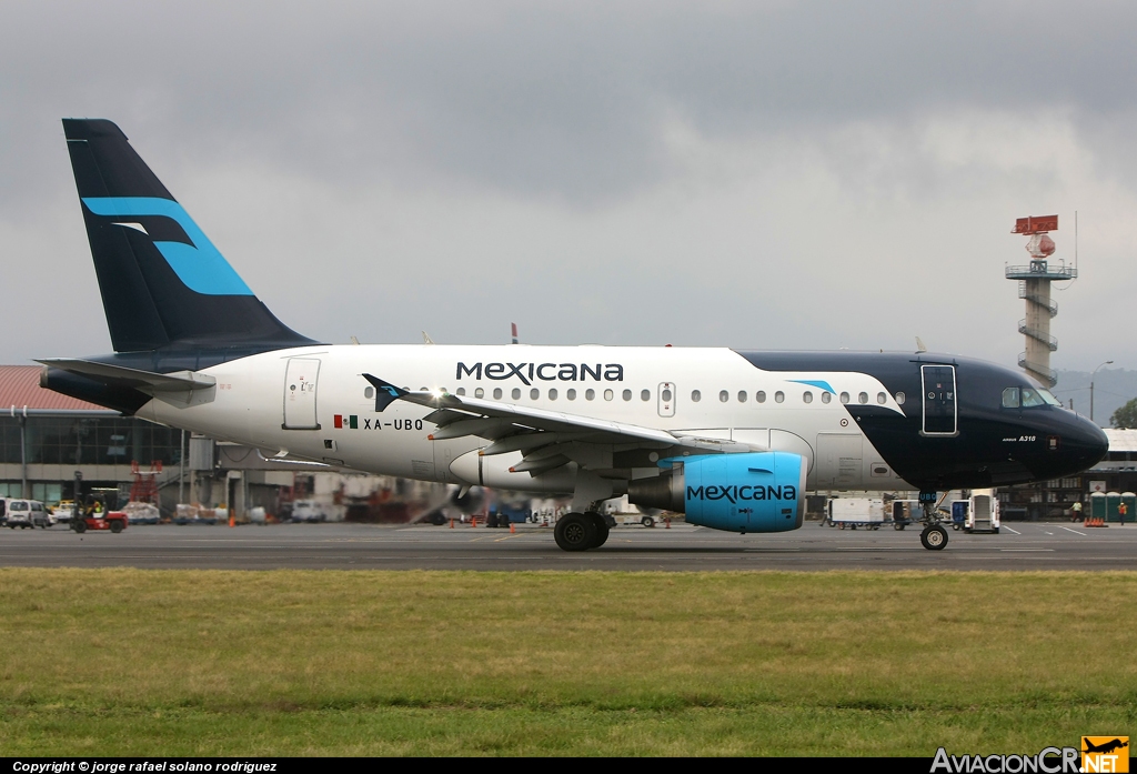 XA-UBQ - Airbus A318-111 - Mexicana