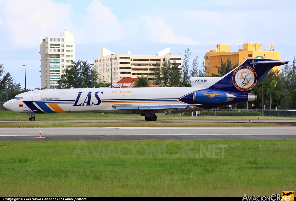 HK-4636 - Boeing 727-2X3/Adv(F) - Lineas Aereas Suramericanas