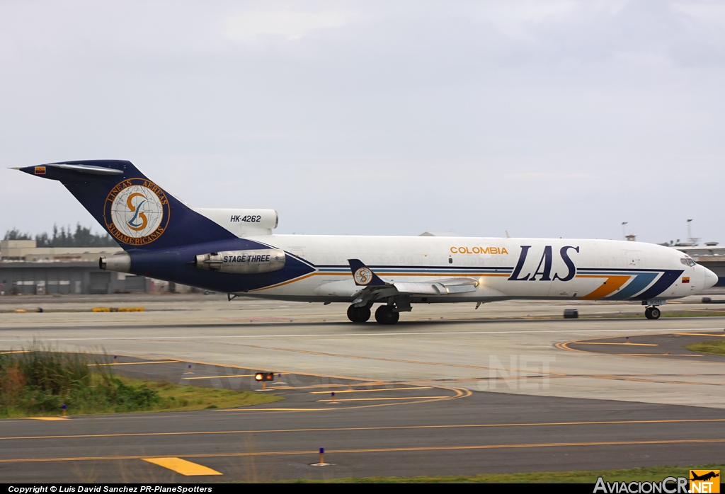 HK-4262 - Boeing 727-2F9/Adv(F) - Lineas Aereas Suramericanas