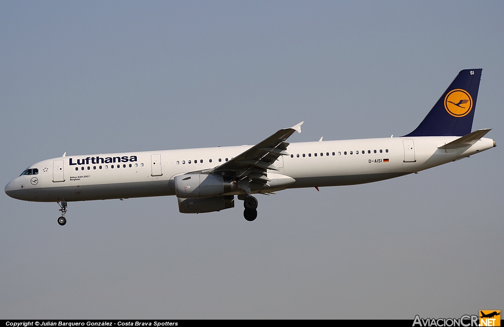 D-AISI - Airbus A321-231 - Lufthansa