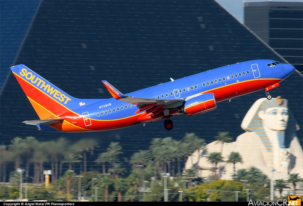 N738CB - Boeing 737-7H4 - Southwest Airlines
