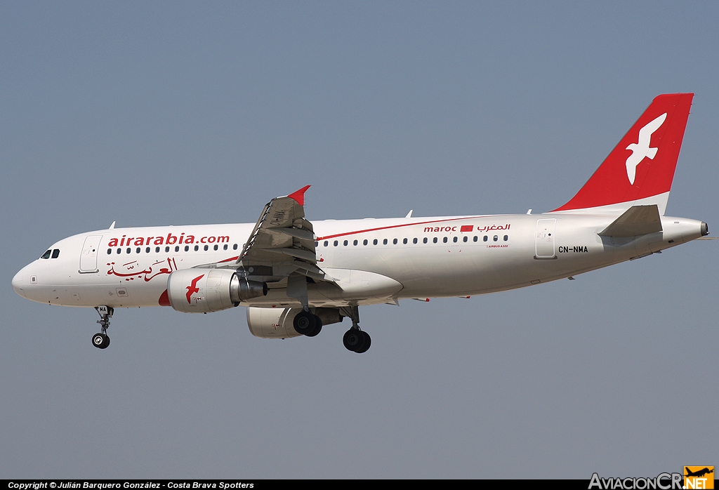 CN-NMA - Airbus A320-214 - Air Arabia Maroc