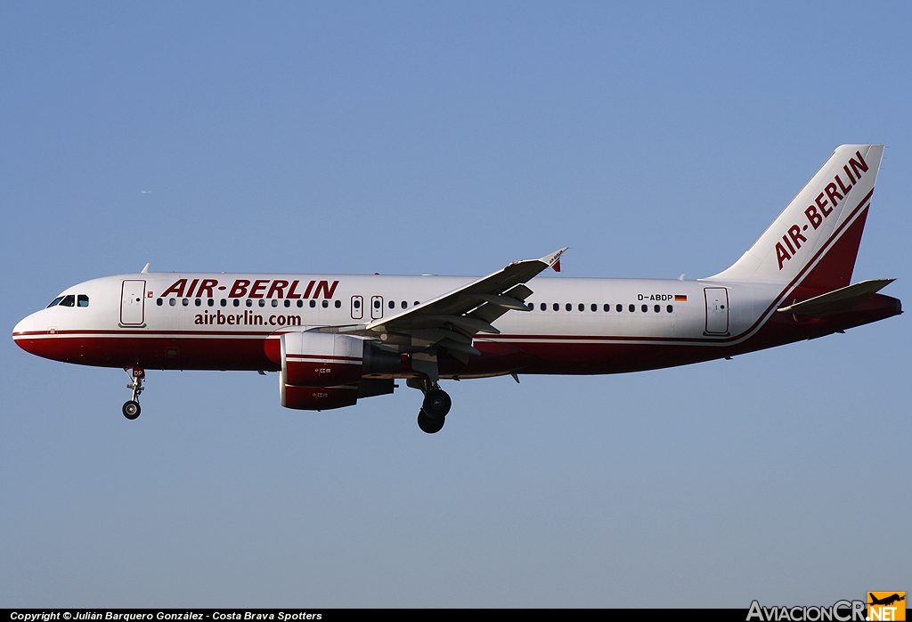 D-ABDP - Airbus A320-214 - Air Berlin