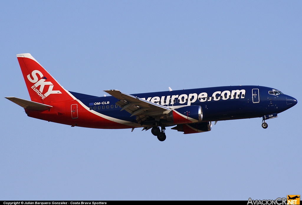 OM-CLB - Boeing 737-322 - SkyEurope Airlines