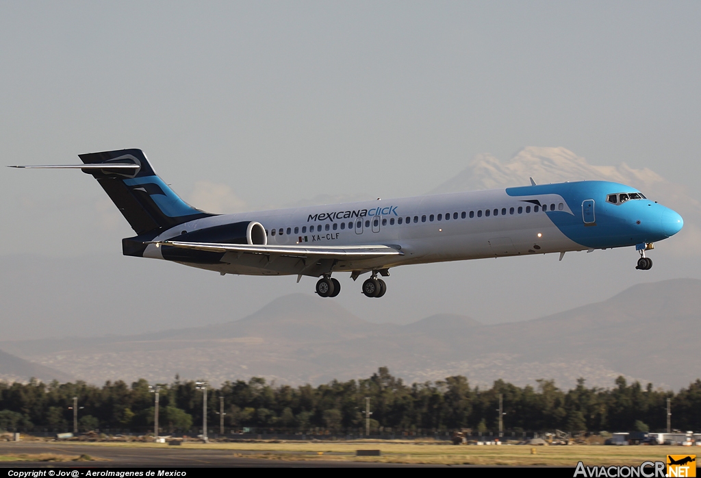 XA-CLF - Boeing 717-2BL - Mexicana Click
