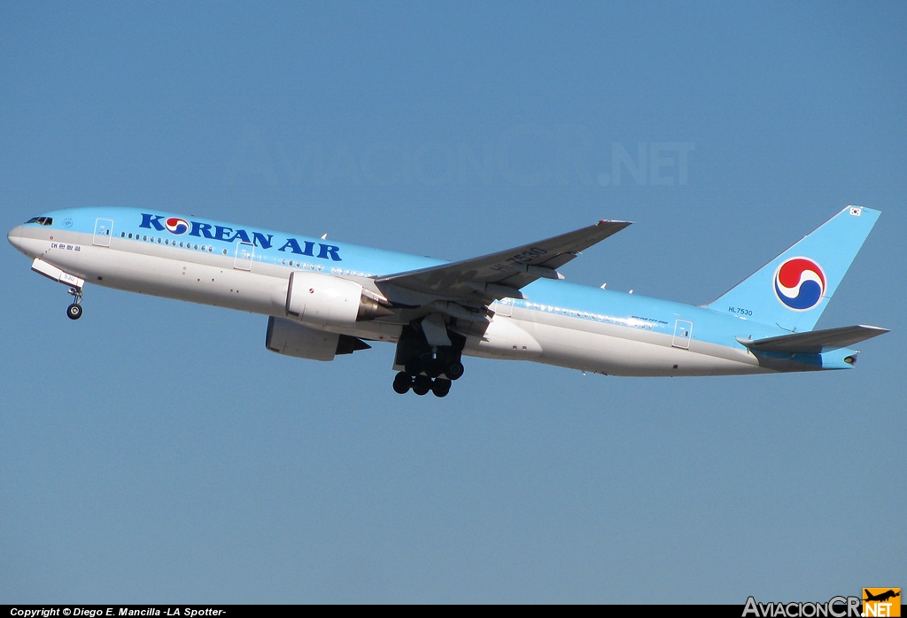 HL-7530 - Boeing 777-2B5/ER - Korean Air
