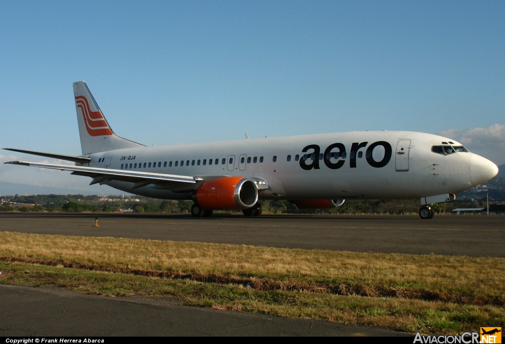 5N-BJA - Boeing 737-4B7 - AeroContractors of Nigeria