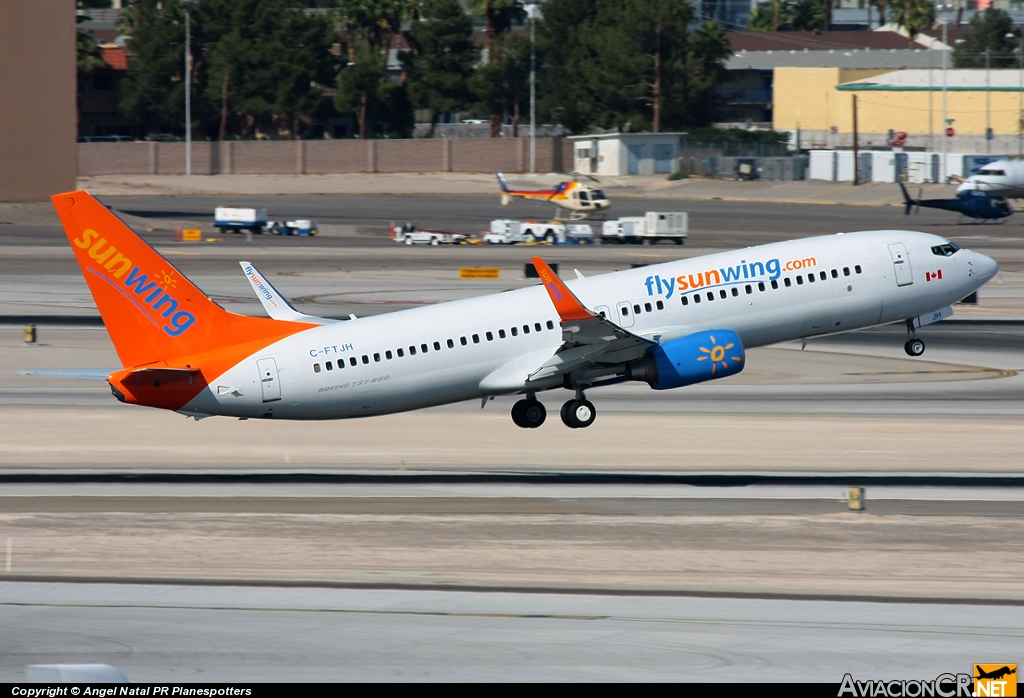 C-FTJH - Boeing 737-8BK - Sunwing Airlines