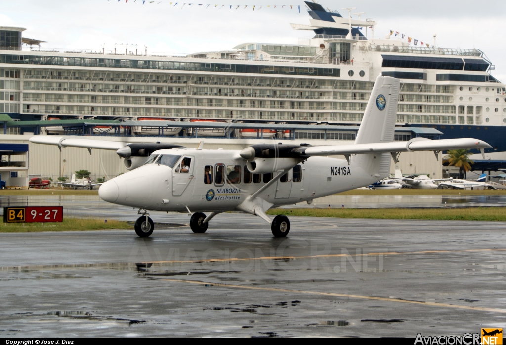 N241SA - De Havilland Canada DHC-6-300 Twin Otter/VistaLiner - Seaborne AIrlines
