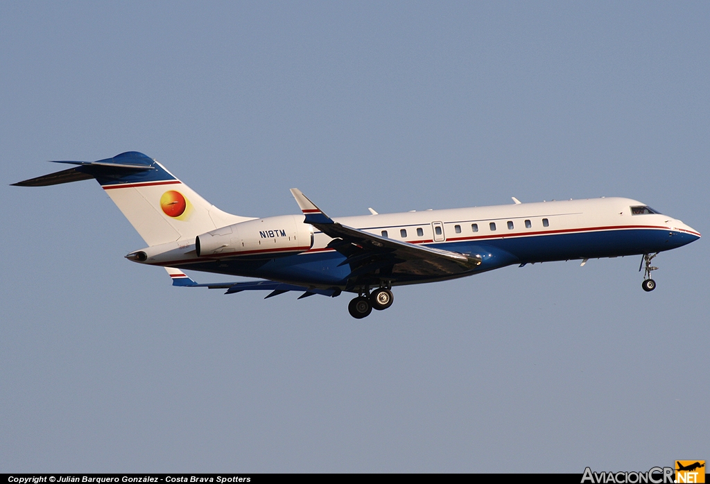 N18TM - Bombardier BD-700-1A10 Global Express - Privado