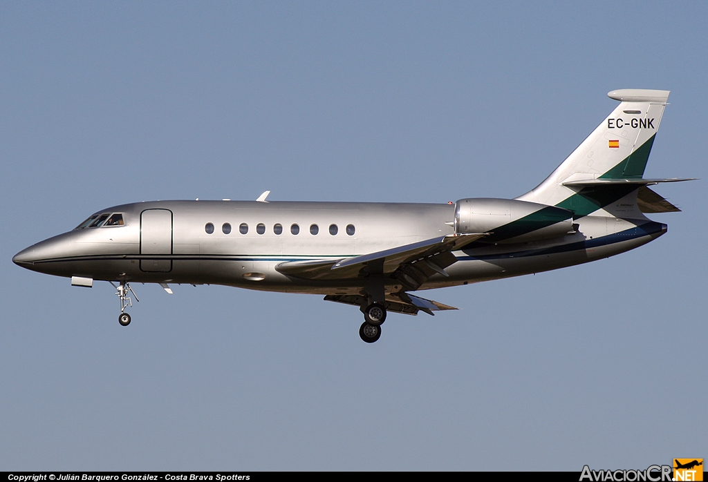 EC-GNK - Dassault Falcon 2000 - Gestair