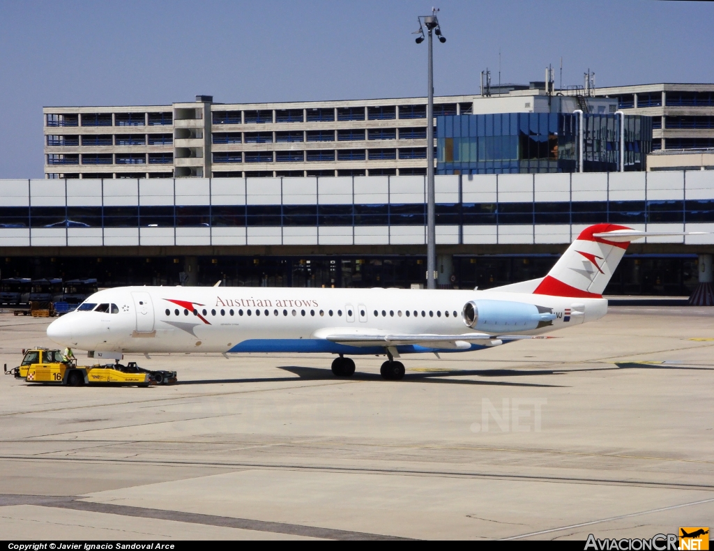 OE-LVJ - Fokker 100 (F-28-0100) - Austrian Arrows (Tyrolean Airways)