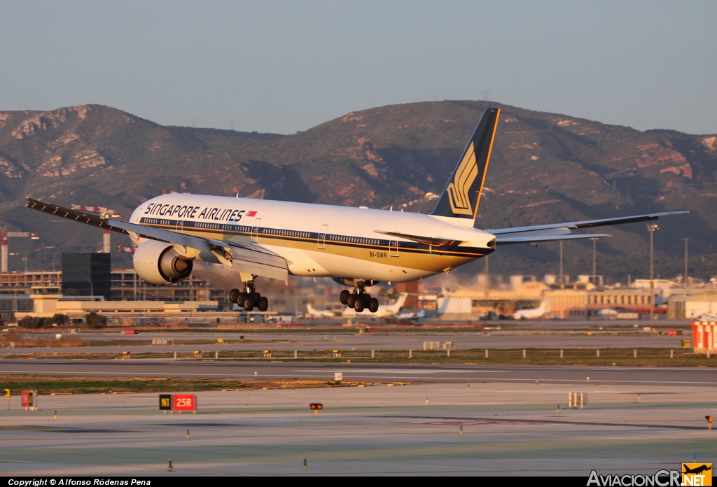 9V-SWR - Boeing 777-312/ER - Singapore Airlines