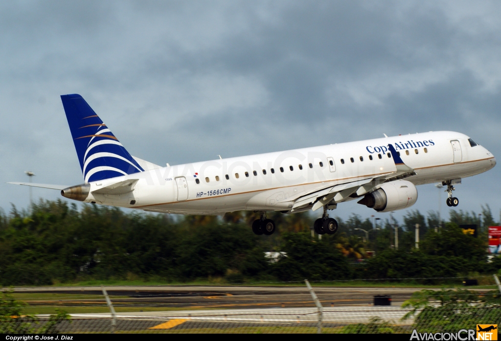 HP-1566CMP - Embraer 190-100IGW - Copa Airlines