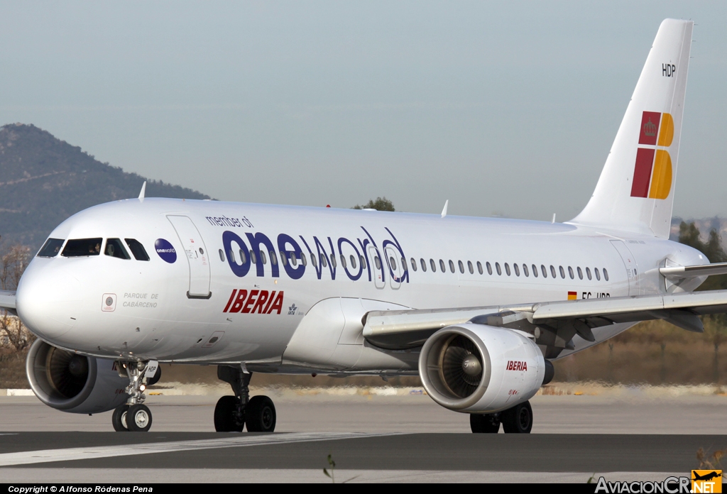 EC-HDP - Airbus A320-214 - Iberia