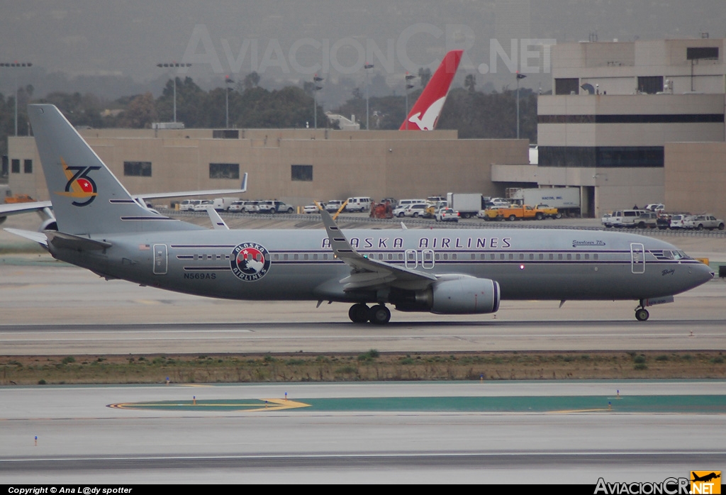 N569AS - Boeing 737-890 - Alaska Airlines