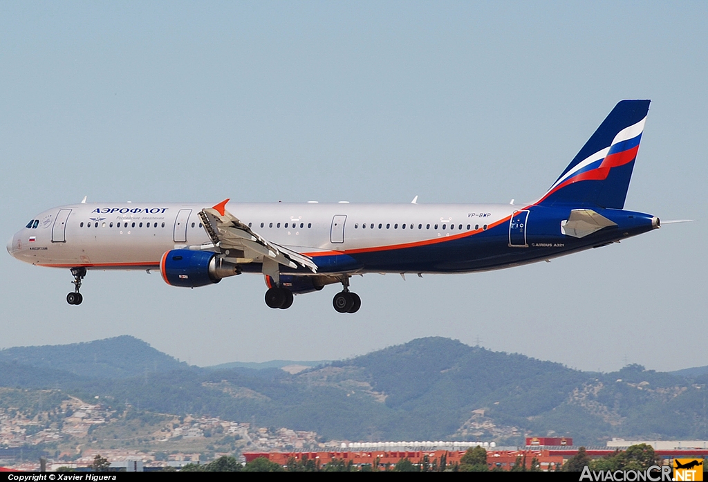 VP-BWP - Airbus A321-211 - Aeroflot