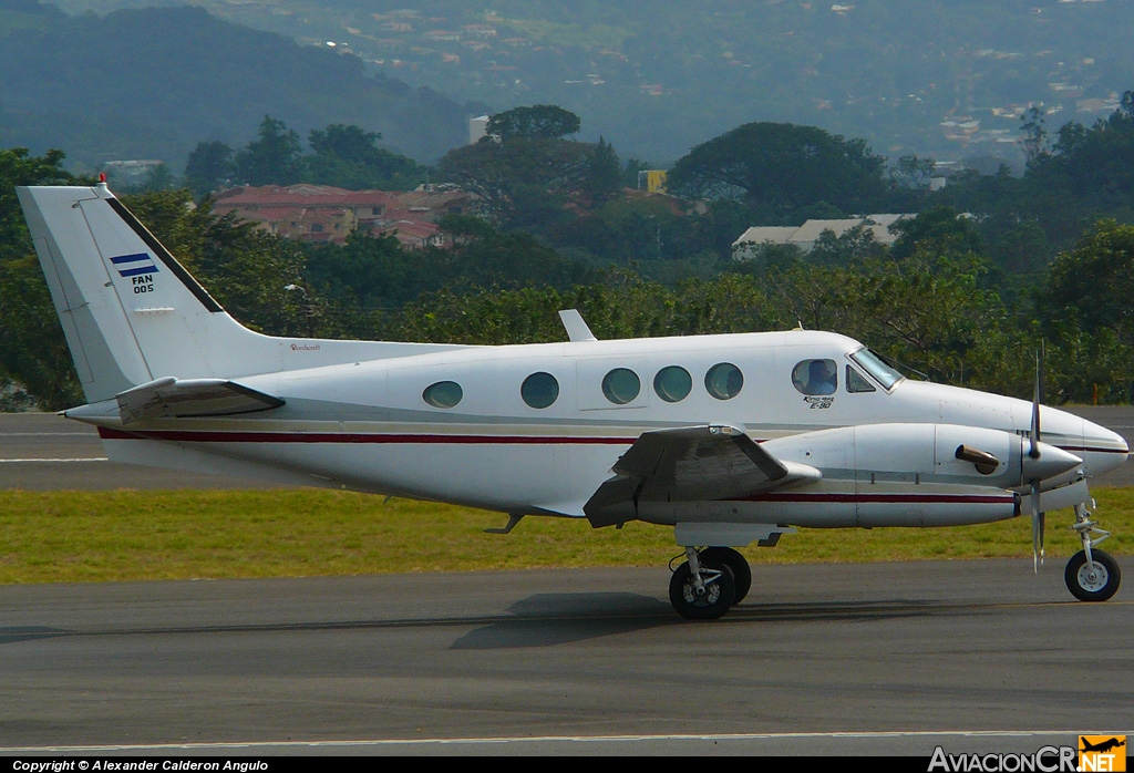 FAN-005 - Beechcraft E90 King Air - Fuerza Aérea Nicaraguense