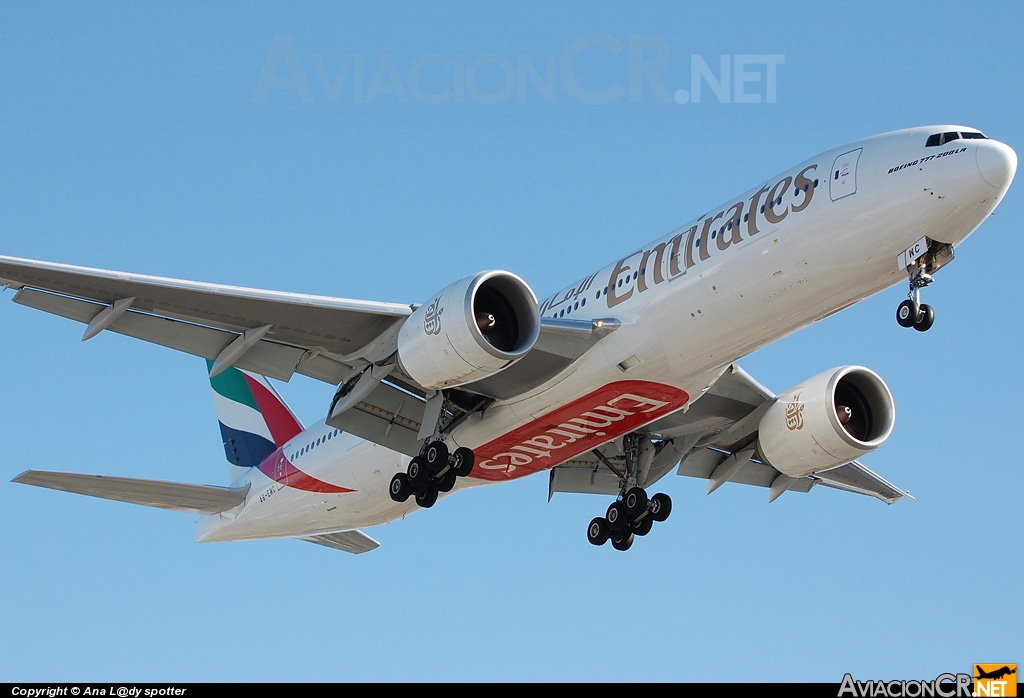 A6-EWC - Boeing 777-21H/LR - Emirates