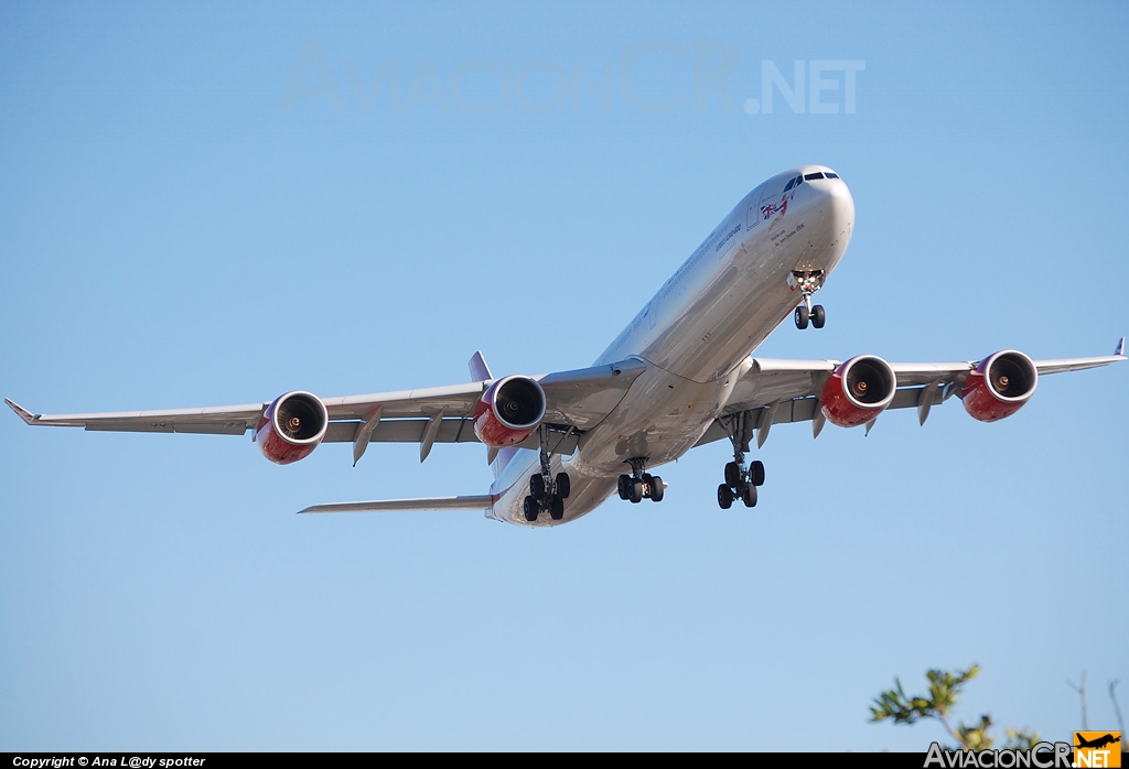 G-VRED - Airbus A340-642 - Virgin Atlantic