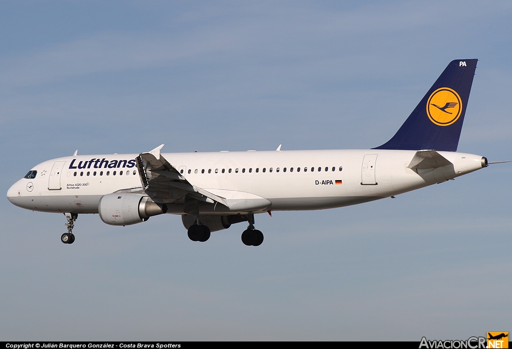 D-AIPA - Airbus A320-211 - Lufthansa