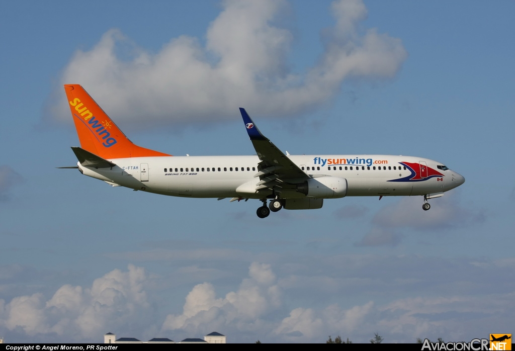 C-FTAH - Boeing 737-8Q8 - Sunwing Airlines