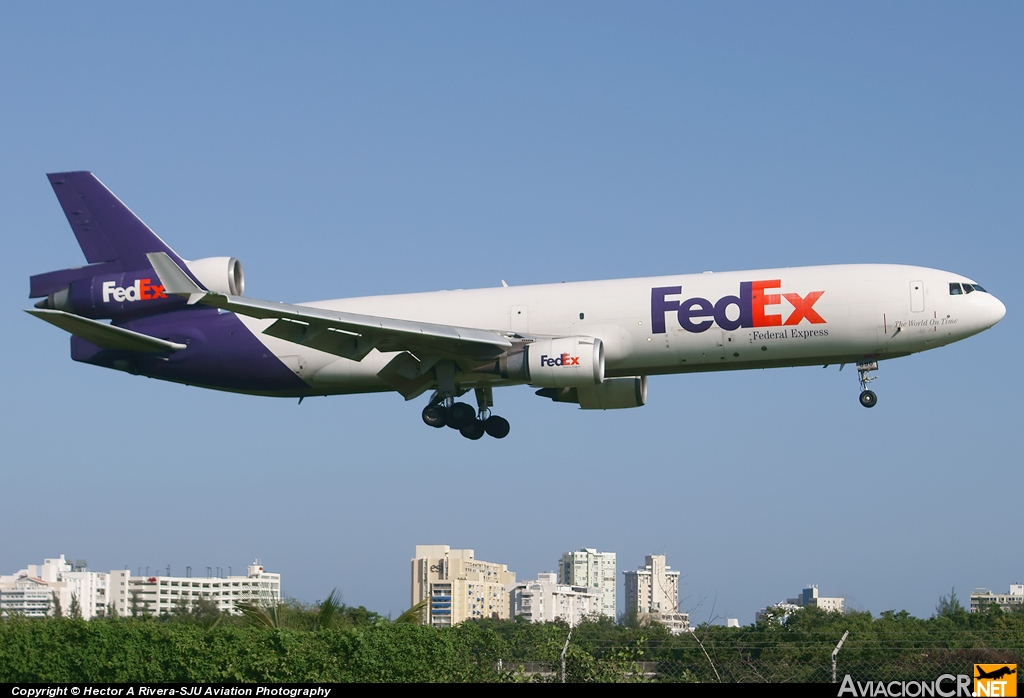 N596FE - McDonnell Douglas MD-11F - FedEx