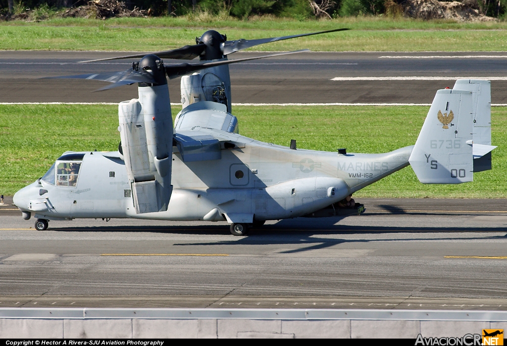 166736 - Bell-Boeing MV-22B Osprey - USA - Marines