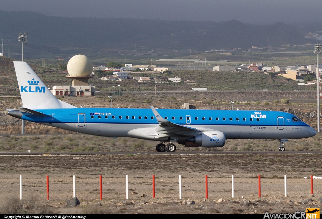 PH-EZL - Embraer-190STD-100 - KLM-Cityhopper