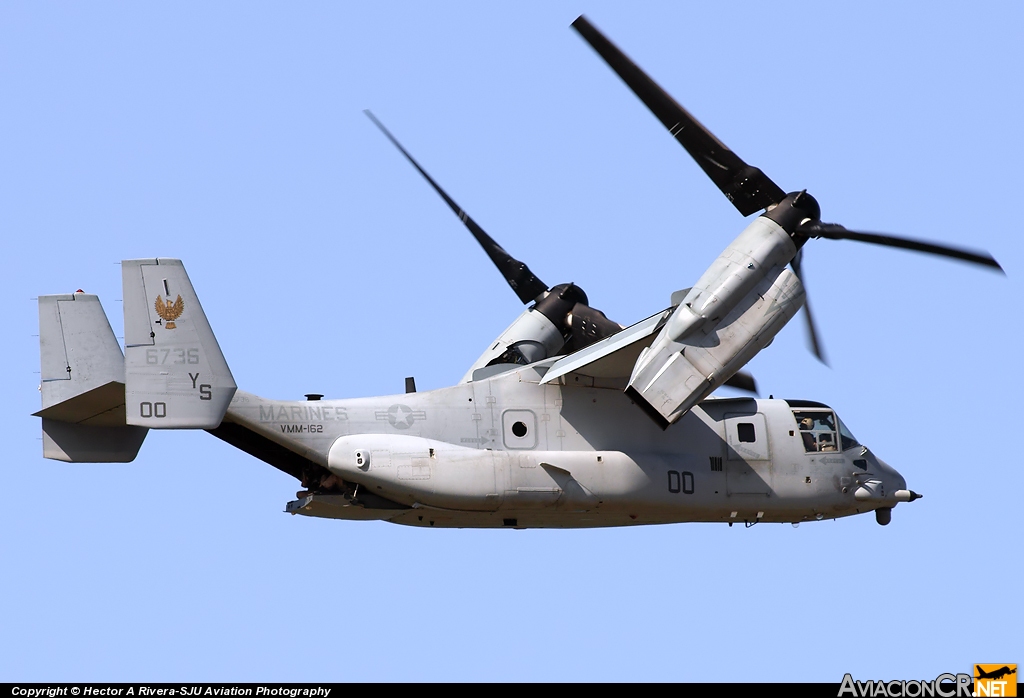 166736 - Bell-Boeing MV-22B Osprey - USA - Marines