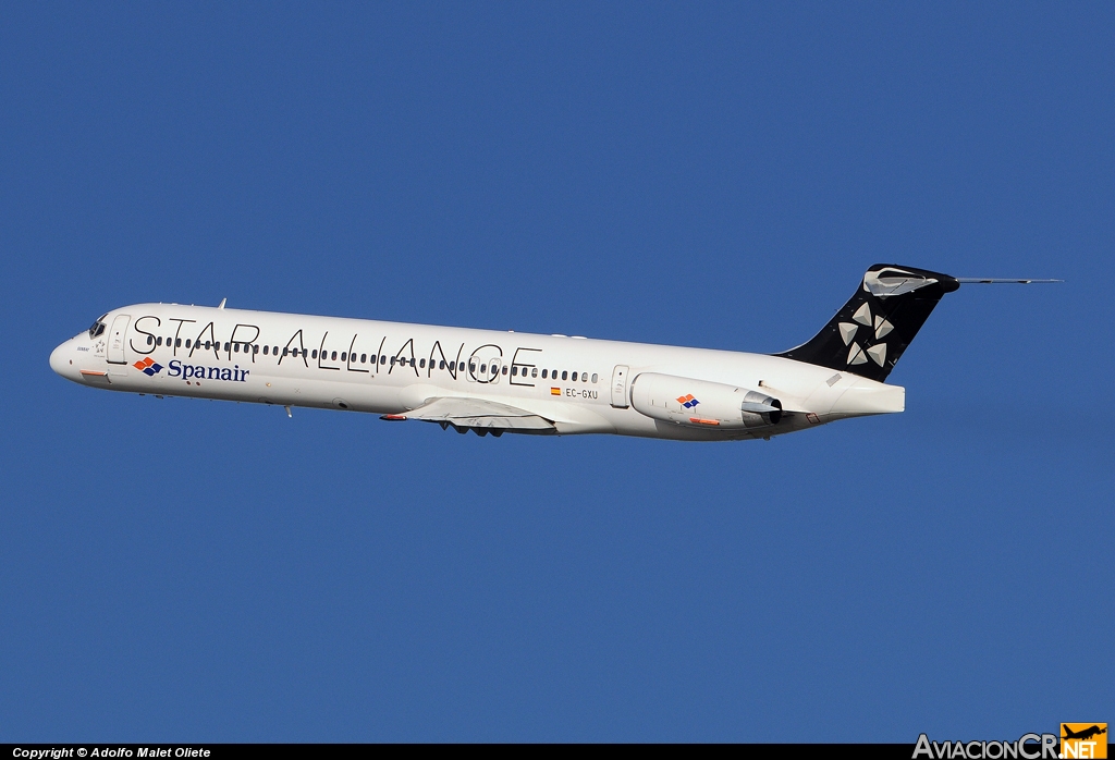 EC-GXU - McDonnell Douglas MD-83 (DC-9-83) - Spanair