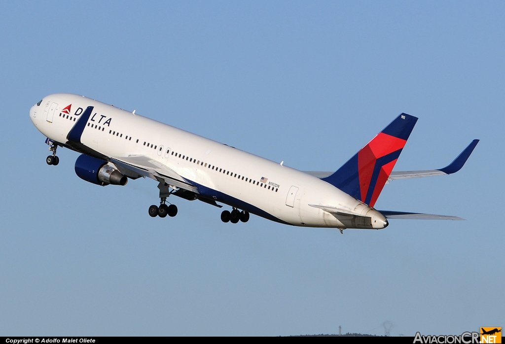 N192DN - Boeing 767-322/ER - Delta Airlines