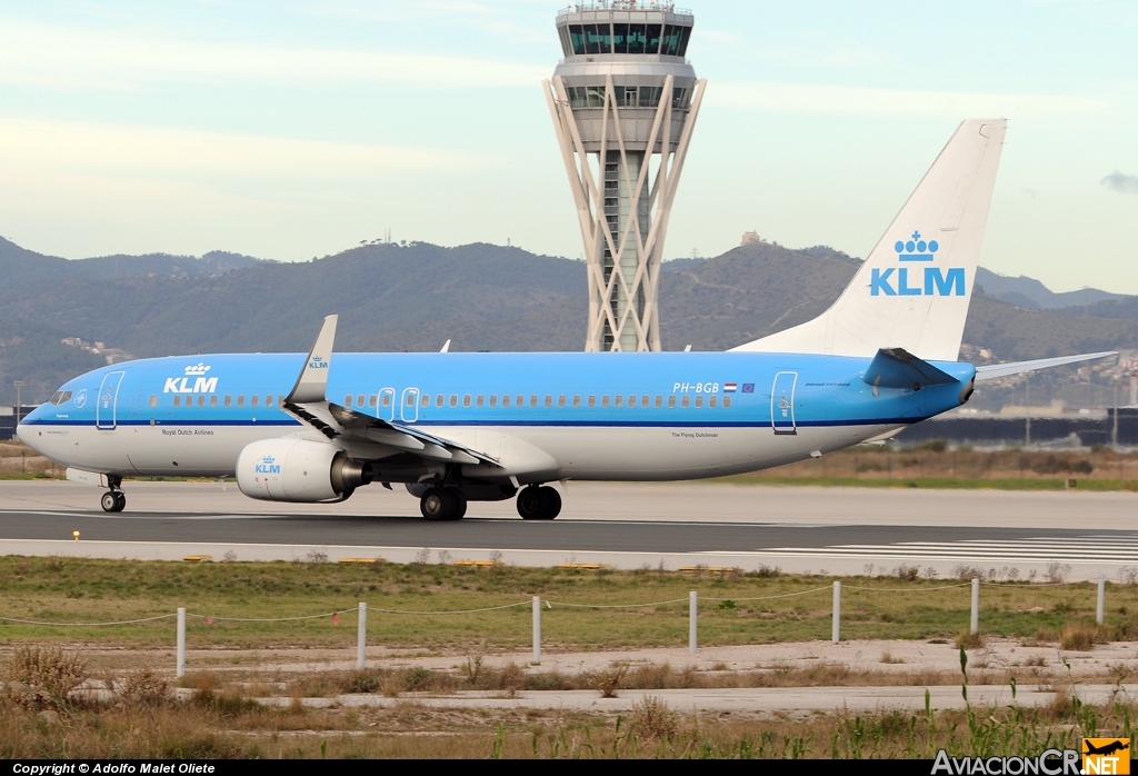 PH-BGB - Boeing 737-8K2 - KLM - Royal Dutch Airlines