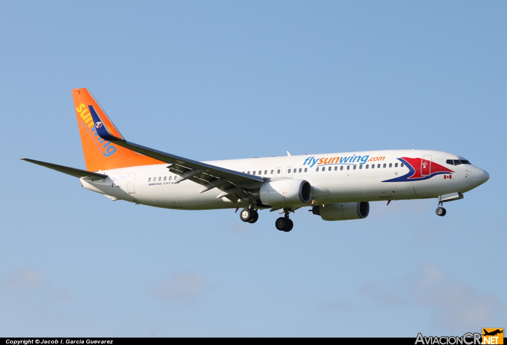 C-FTAH - Boeing 737-8Q8 - Sunwing Airlines