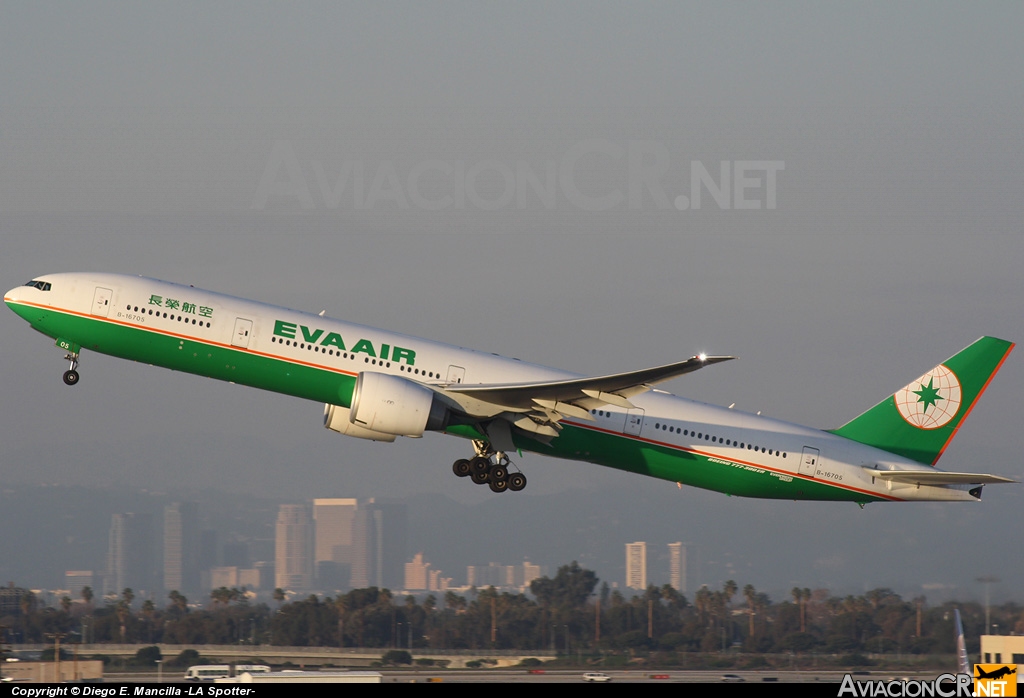 B-16705 - Boeing 777-35E/ER - EVA Air